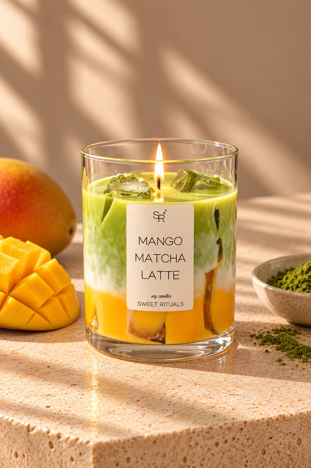 MANGO MATCHA LATTE